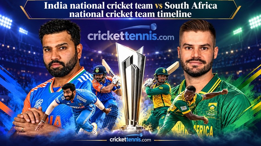 India national cricket team vs South Africa national cricket team timeline